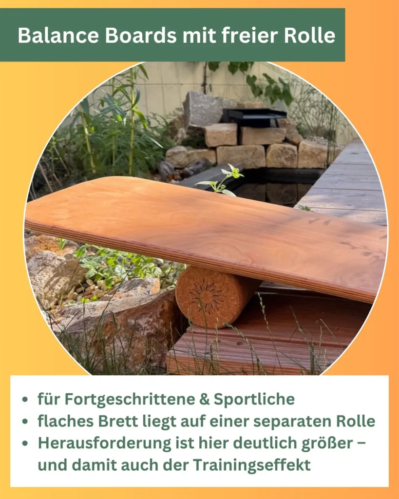Info-Box zu einem Balance Board
