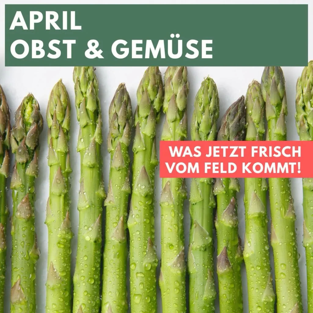 Nasser grüner Spargel