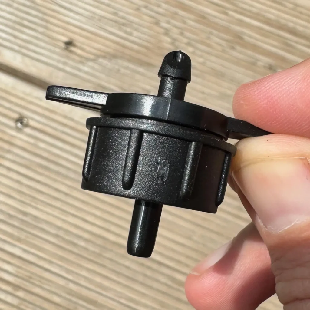 Nahaufnahme Wassertropfer