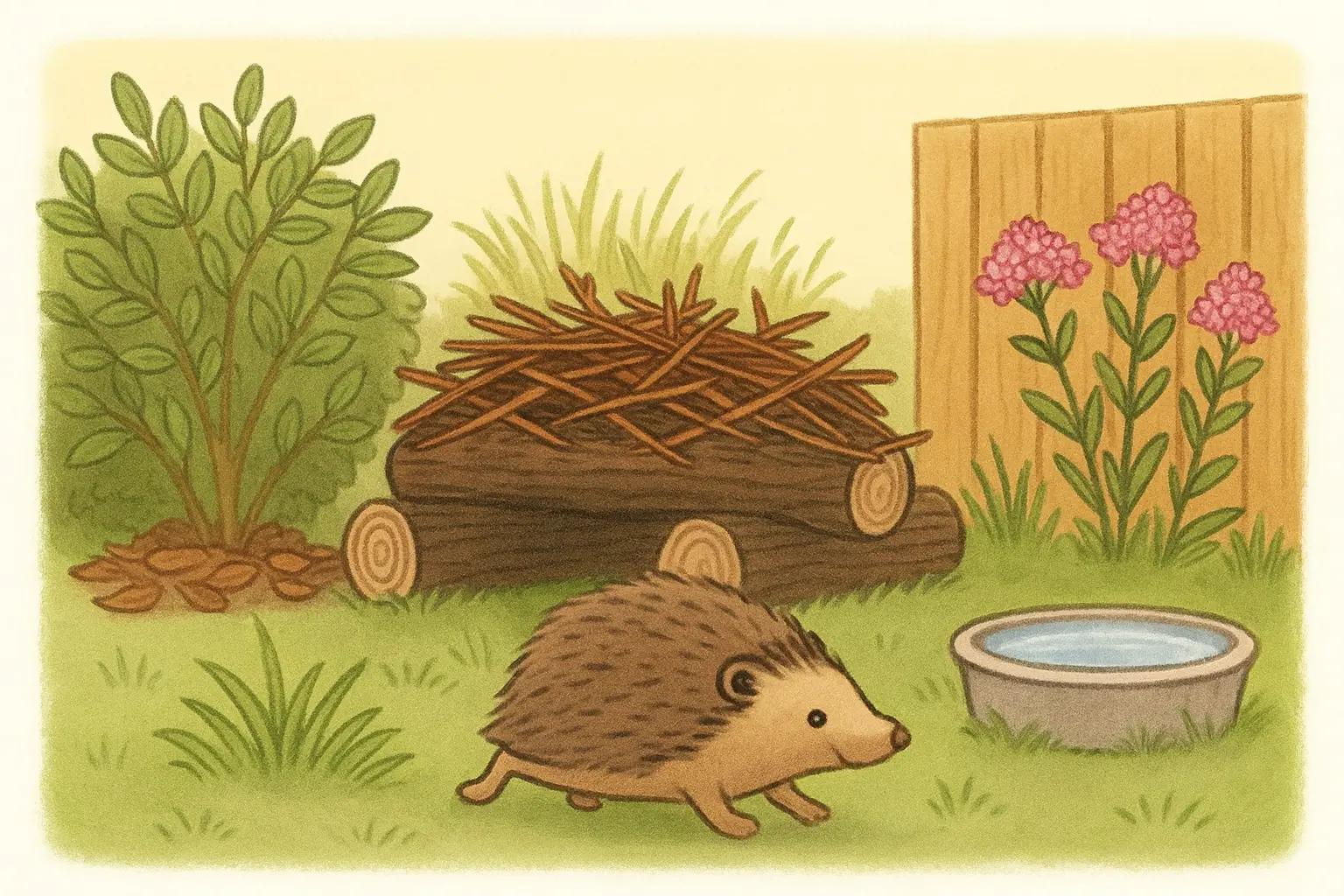 Igel im Garten willkommen heißen – so wird dein Garten igelfreundlich 🦔