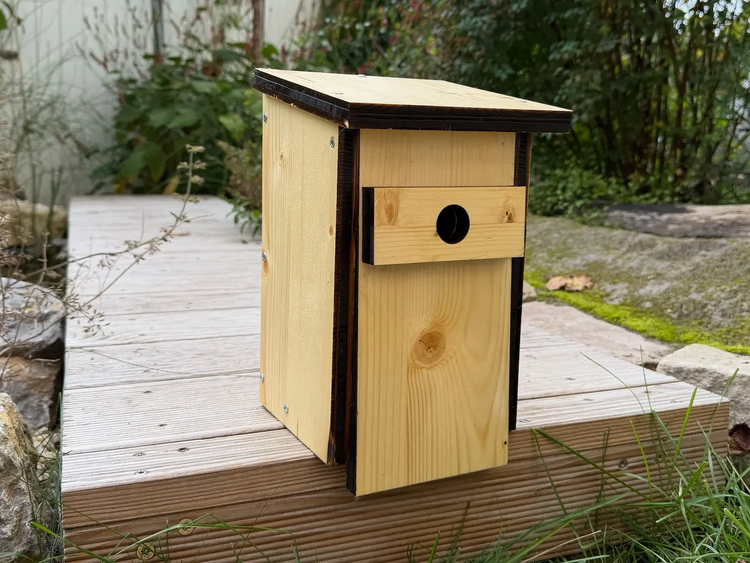 Bauanleitung: Höhlenbrüter-Nistkasten selbst bauen