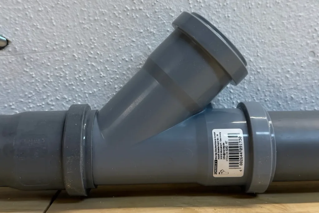 67-Grad-DN50-Abzweig PP Rohr