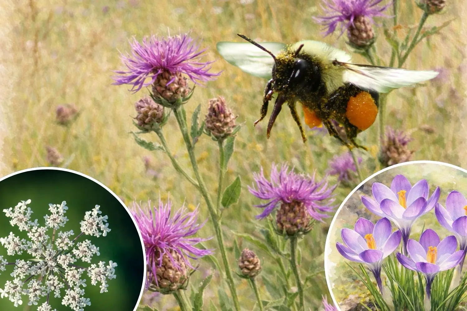 10 heimische Pflanzen für einen Garten mit Blüte von Januar bis Oktober