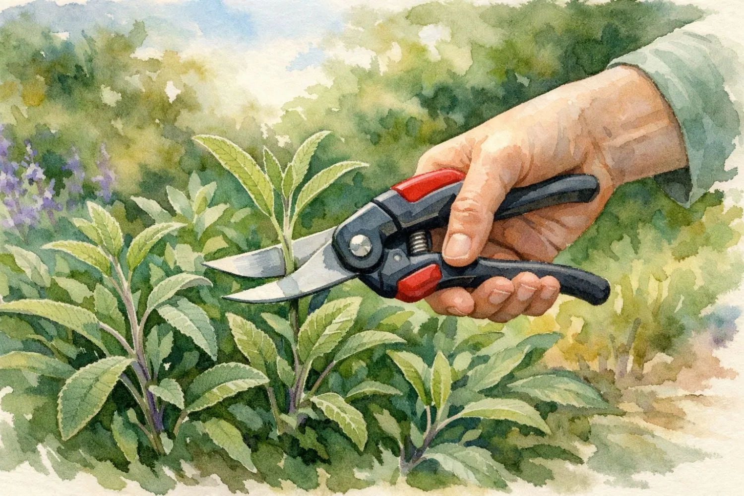 Salbei schneiden: Zeitpunkt, Anleitung und Unterschiede bei echtem Salbei & Steppensalbei