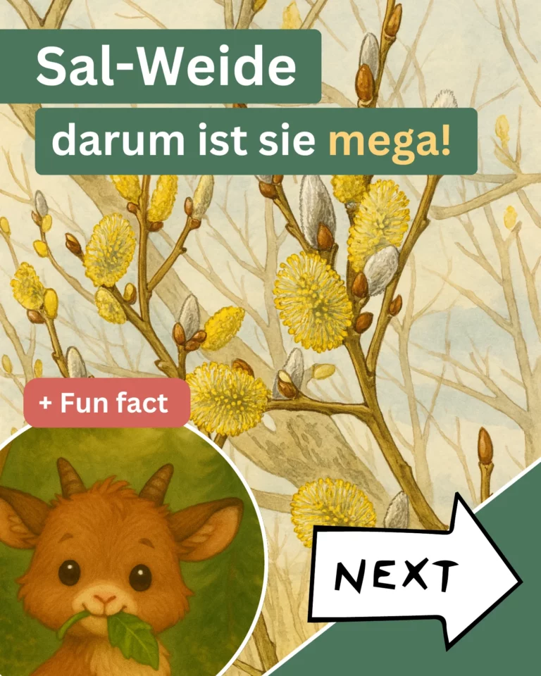 Vorschau der Naturkarte über die Sal-Weide und ihren ökologischen Wert.