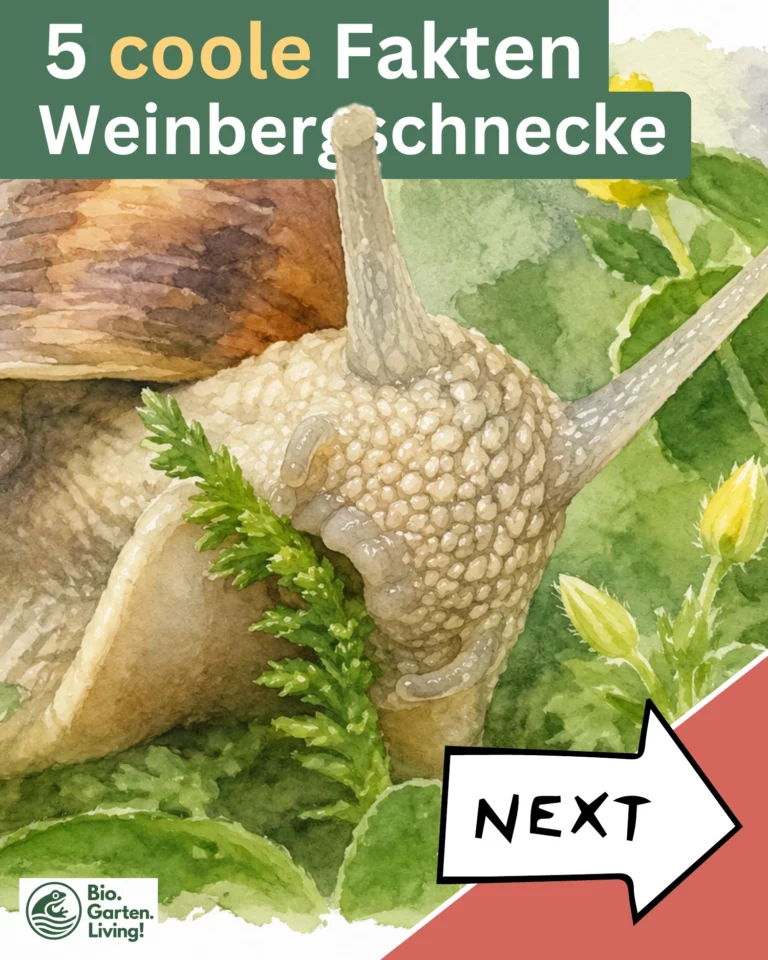 Vorschau der Naturkarte über die Weinbergschnecke.