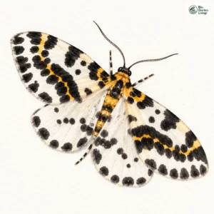 Aquarell: Stachelbeerspanner