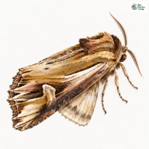 Aquarell: Johanniskrauteule