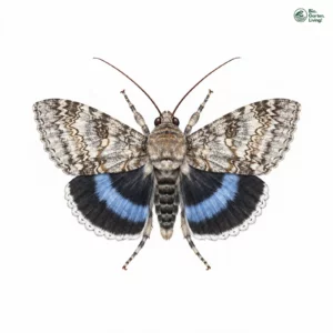 Aquarell: Blaues Ordensband
