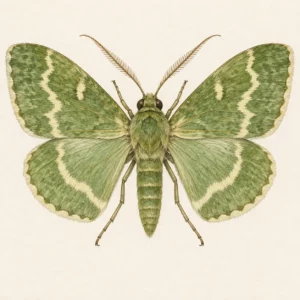 Aquarell: Ruderalflur-Johanniskrauteule