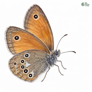 Aquarell: Rostfarbenes Wiesenvögelchen