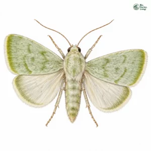 Aquarell: Silberpappel-Kahneulchen