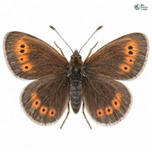 Aquarell: Knochs Mohrenfalter