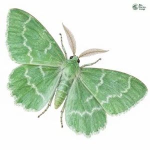 Aquarell: Grünes Blatt
