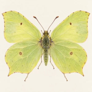 Aquarell: Zitronenfalter