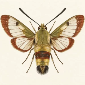 Aquarell: Skabiosenschwärmer