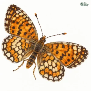 Aquarell: Nickerls Scheckenfalter