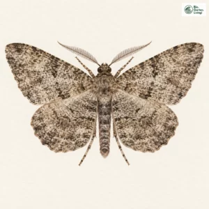 Aquarell: Zweifleckiger Baumspanner