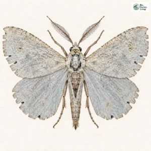 Aquarell: Palpen-Spannereule