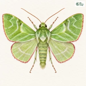 Aquarell: Buchenkahneule