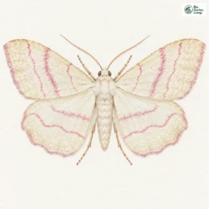 Aquarell: Blasser Rotbandspanner