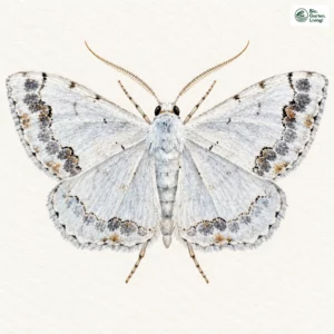 Aquarell: Thymian-Steppenrasen-Kleinspanner