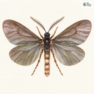 Aquarell: Laubholz-Sackträger