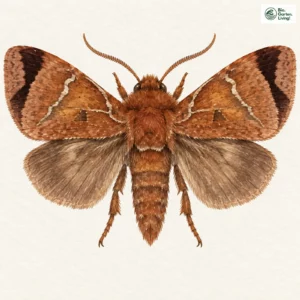 Aquarell: Ampfer-Wurzelbohrer