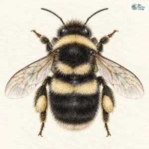 Aquarell: Pyrenäenhummel