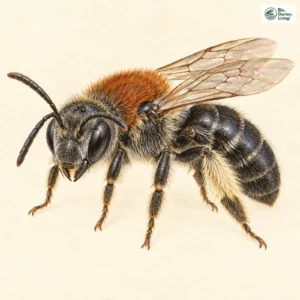 Aquarell: Bezahnte Schmalbiene
